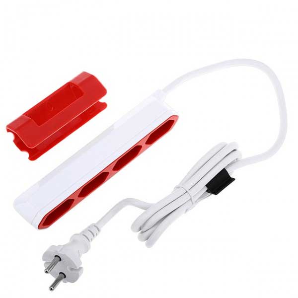 PowerBar produžni kabl sa nosačem i 4 C-utičnice 1.5m Red - dodatni pogled