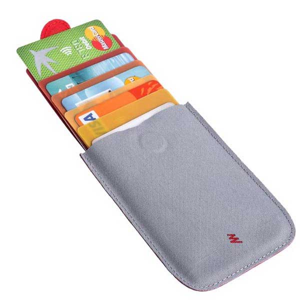 Kaskadni novčanik za kartice DesignNest crno-sivi - dodatni pogled