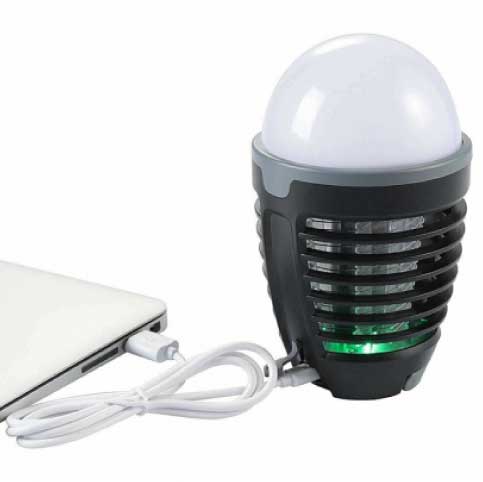 Prenosna 2u1 lampa za uništavanje komaraca i drugih letećih insekata DYT-51 - dodatni pogled