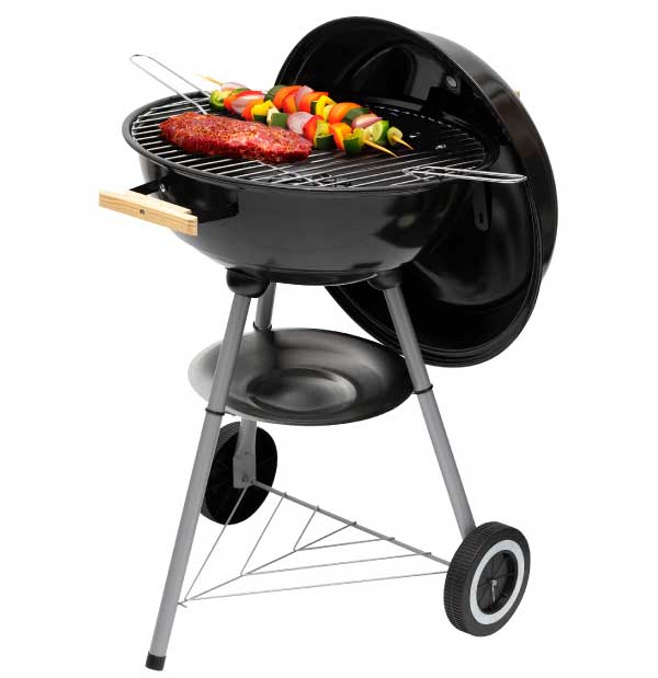 Roštilj na ćumur sa poklopcem GR02 - dodatni pogled