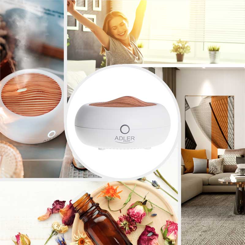 Aroma lampa Adler Ultrasonic AD 7969 USB - dodatni pogled