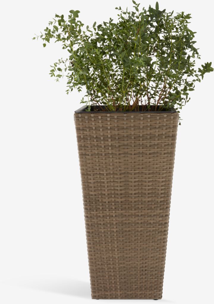 Visoka Saksija Od Ratana 31x31x50 cm - dodatni pogled