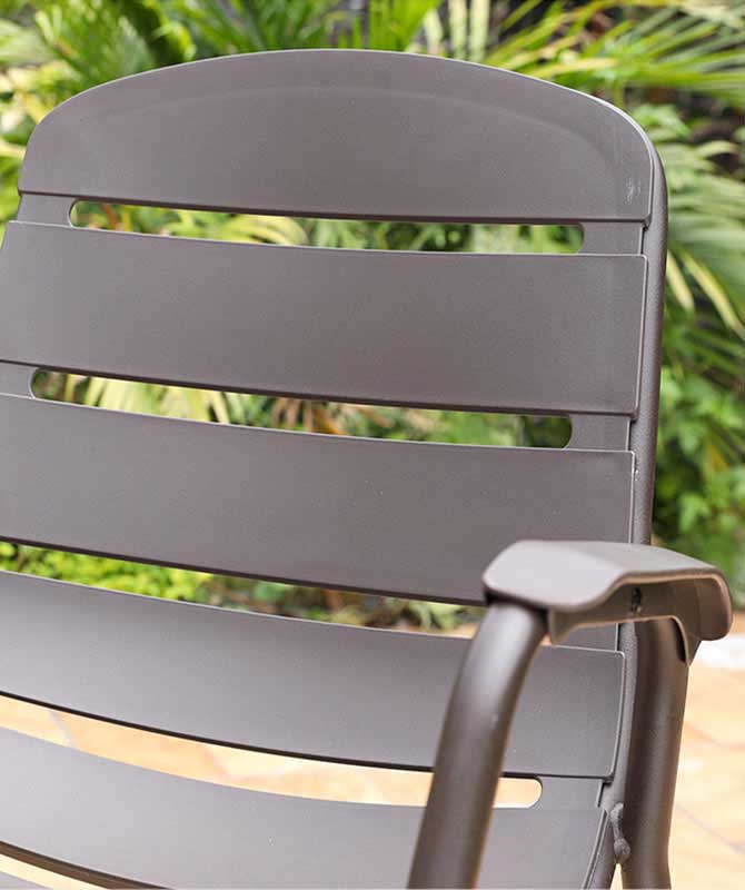 Garnitura za Terasu Fylliana 2 Seater Brown - 2 Stolice i Sto - dodatni pogled