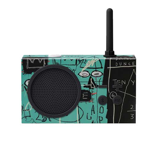 Bluetooth zvučnik sa FM radio prijemnikom Lexon Tykho 3 Basquiat Equas Pi - dodatni pogled