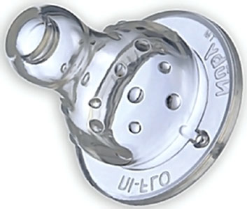 Nuby silikonska cucla standardna 2kom 0m+  0502022 - dodatni pogled