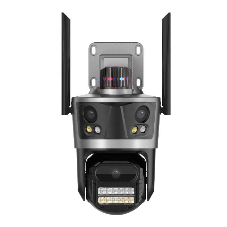 IP Wi-Fi kamera za video nadzor sa tri objektiva WFIP-4402X - dodatni pogled