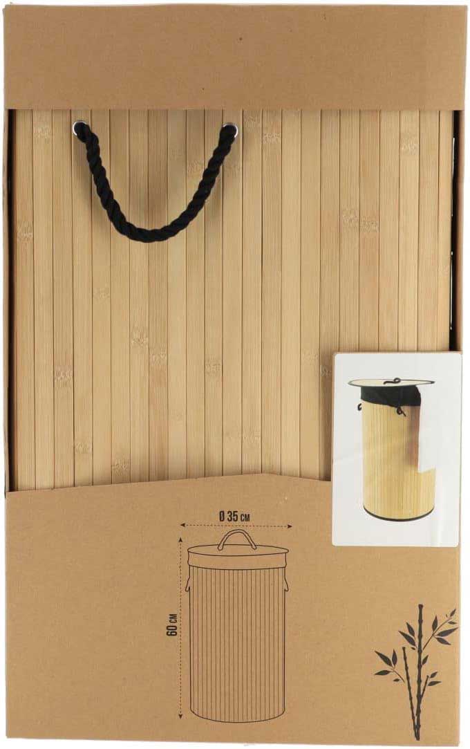 Sklopiva Bambus Korpa Za Veš - Tendance - dodatni pogled