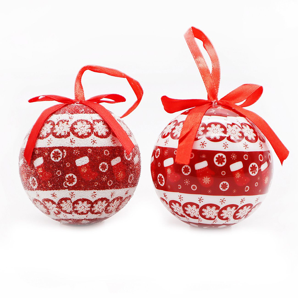 Komplet ukrasa za božićnu jelku 14 komada u ukrasnoj kutiji - dodatni pogled