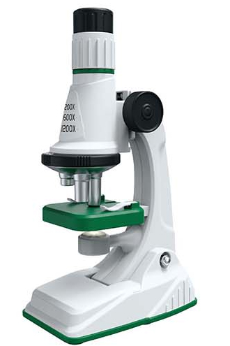 Dečji mikroskop na baterije sa dodacima - dodatni pogled