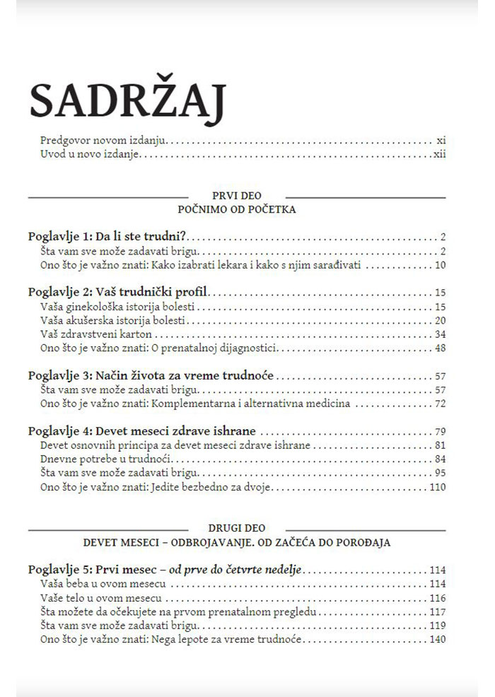 Šta da očekujete dok čekate bebu - dodatni pogled