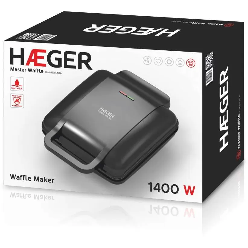 HAEGER WM-140.001A APARAT ZA GALETE 1400W