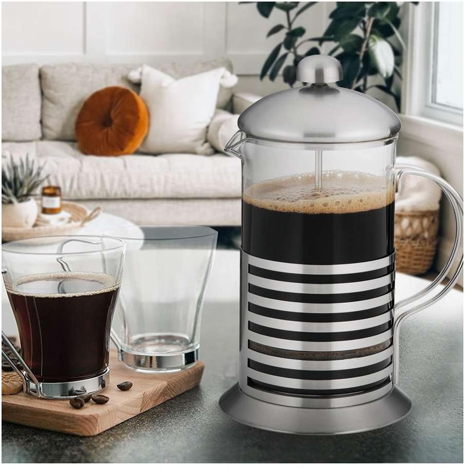 MAESTRO MR1664-1000 FRENCH PRESA STAKLO METAL 1L - dodatni pogled