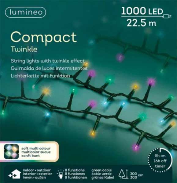 Lumineo Šarene LED lampice 1000 LED 49.5472 - dodatni pogled