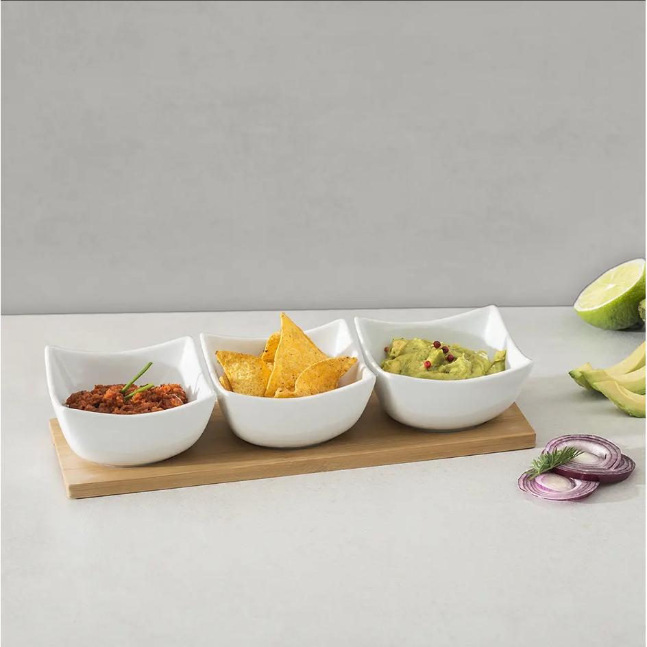 Secret De Gourmet Set Činija 3/1 Na Poslužavniku 30x10x7cm - dodatni pogled