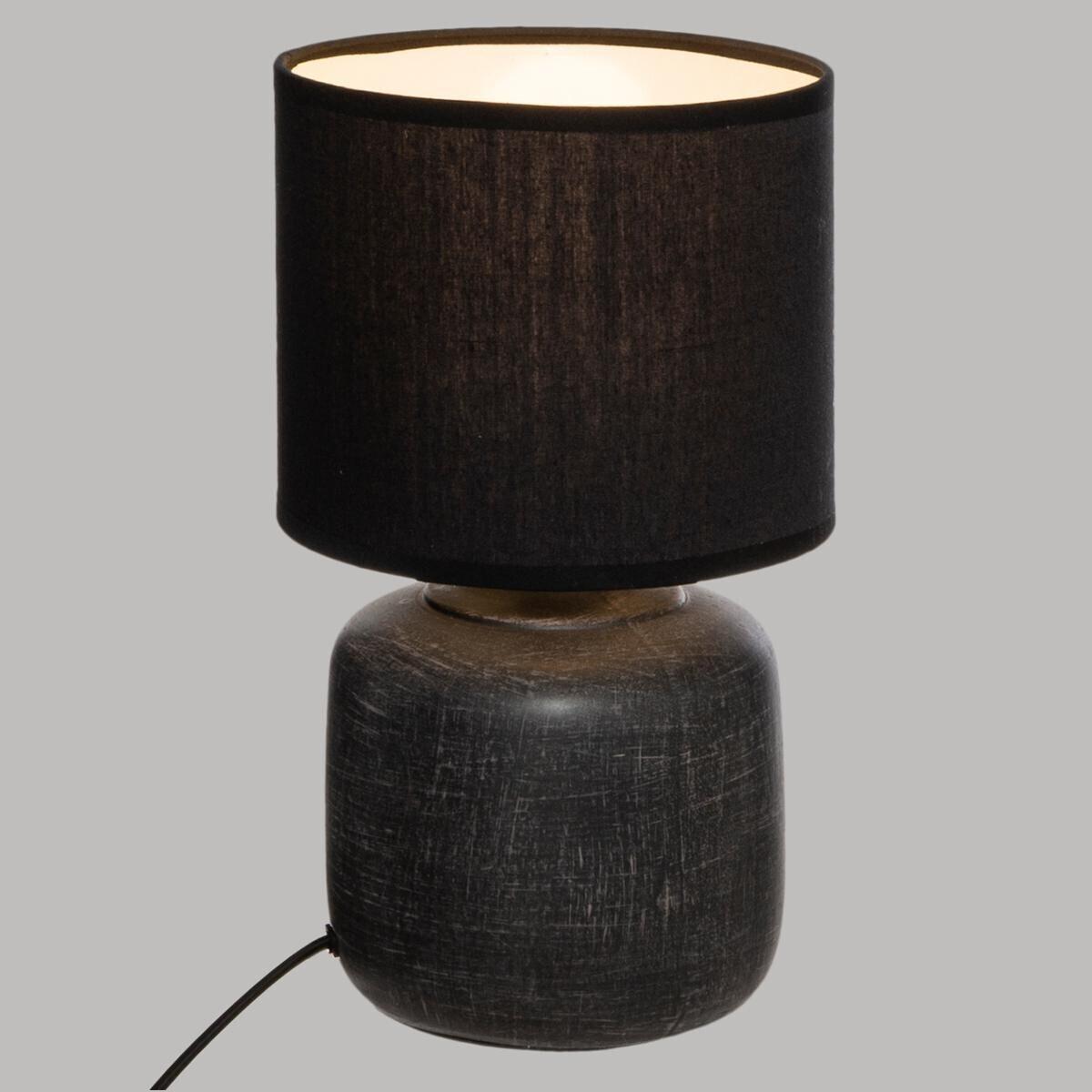 Atmosphera Stona Lampa Cyld 26.5 cm Crna - dodatni pogled