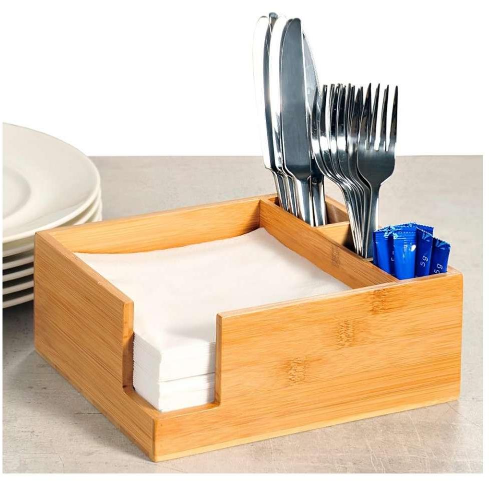 Kutija za escajg i salvete sa 4 pregrade Kesper 70852 - dodatni pogled