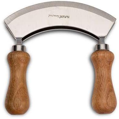 Nava Nož sa duplim sečivom za začinsko bilje 13.5cm - dodatni pogled