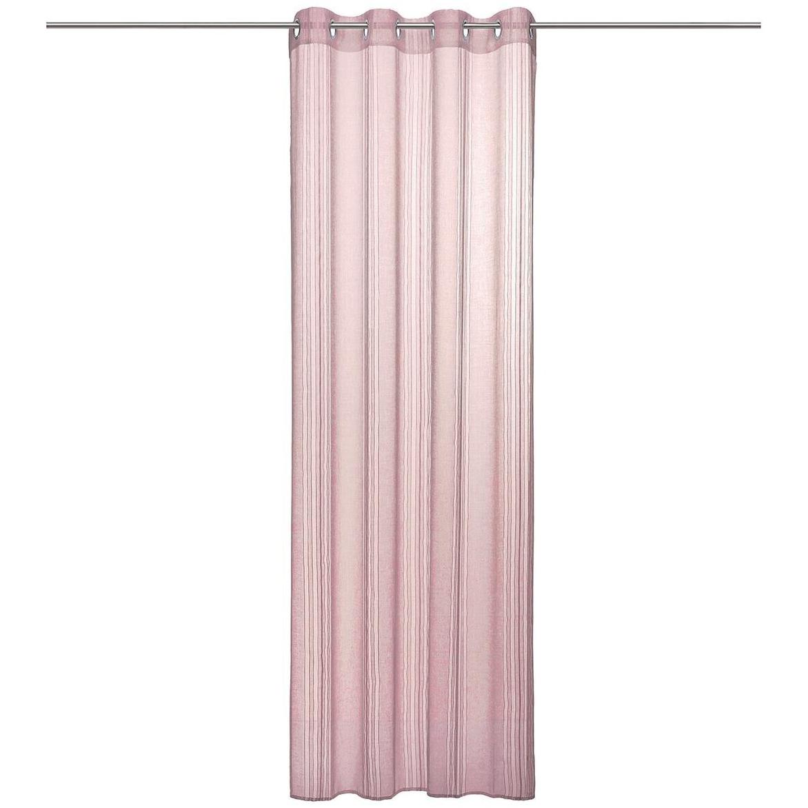 Atmosphera Zavesa Lisa 140x240cm Poliester Roze - dodatni pogled