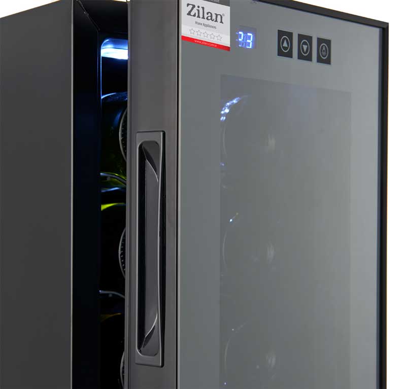 Vinski frižider za 12 flaša Zilan ZLN4682 - dodatni pogled