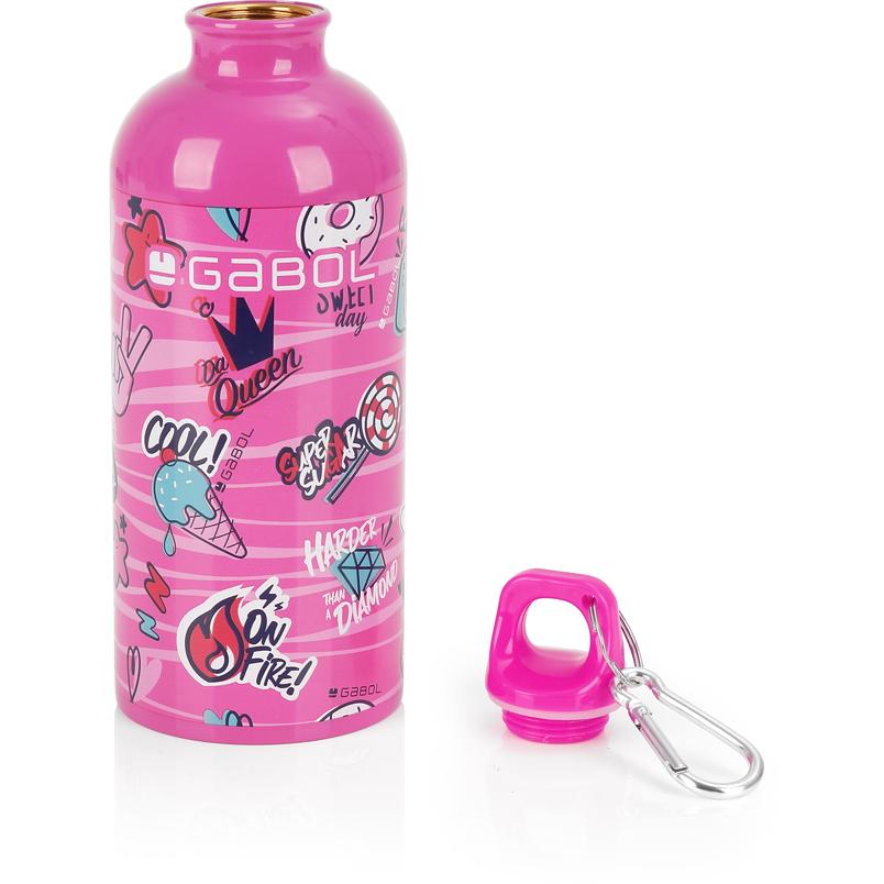 Aluminijumska Boca Za Vodu 600ml Gabol Sticker - dodatni pogled