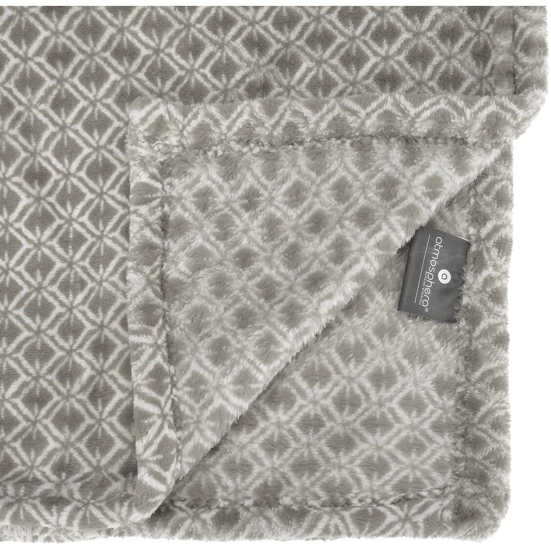 Atmosphera Ćebe Otto 150x125cm 0.470 Kg Poliester Siva - dodatni pogled