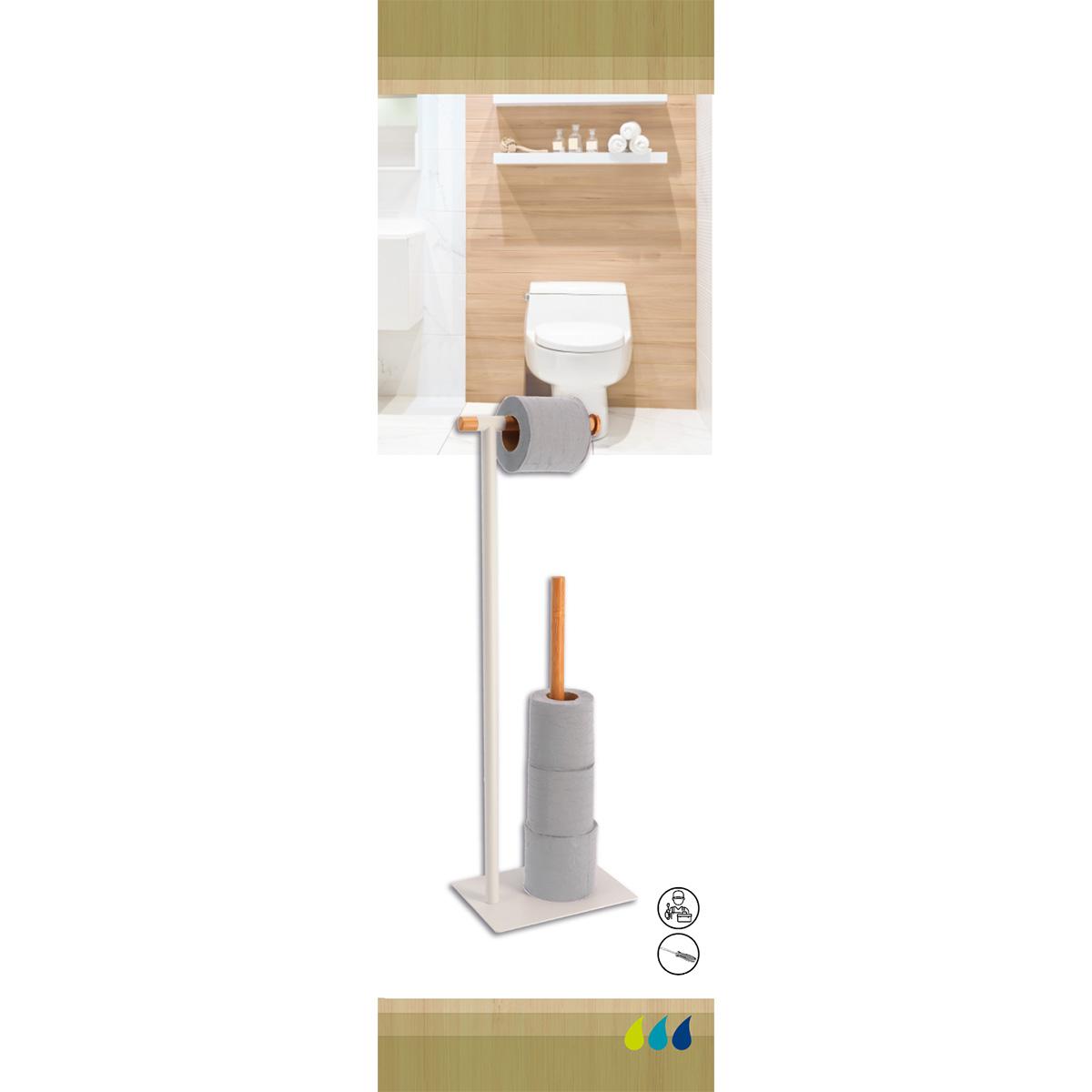 Držač toalet papira metal White - dodatni pogled