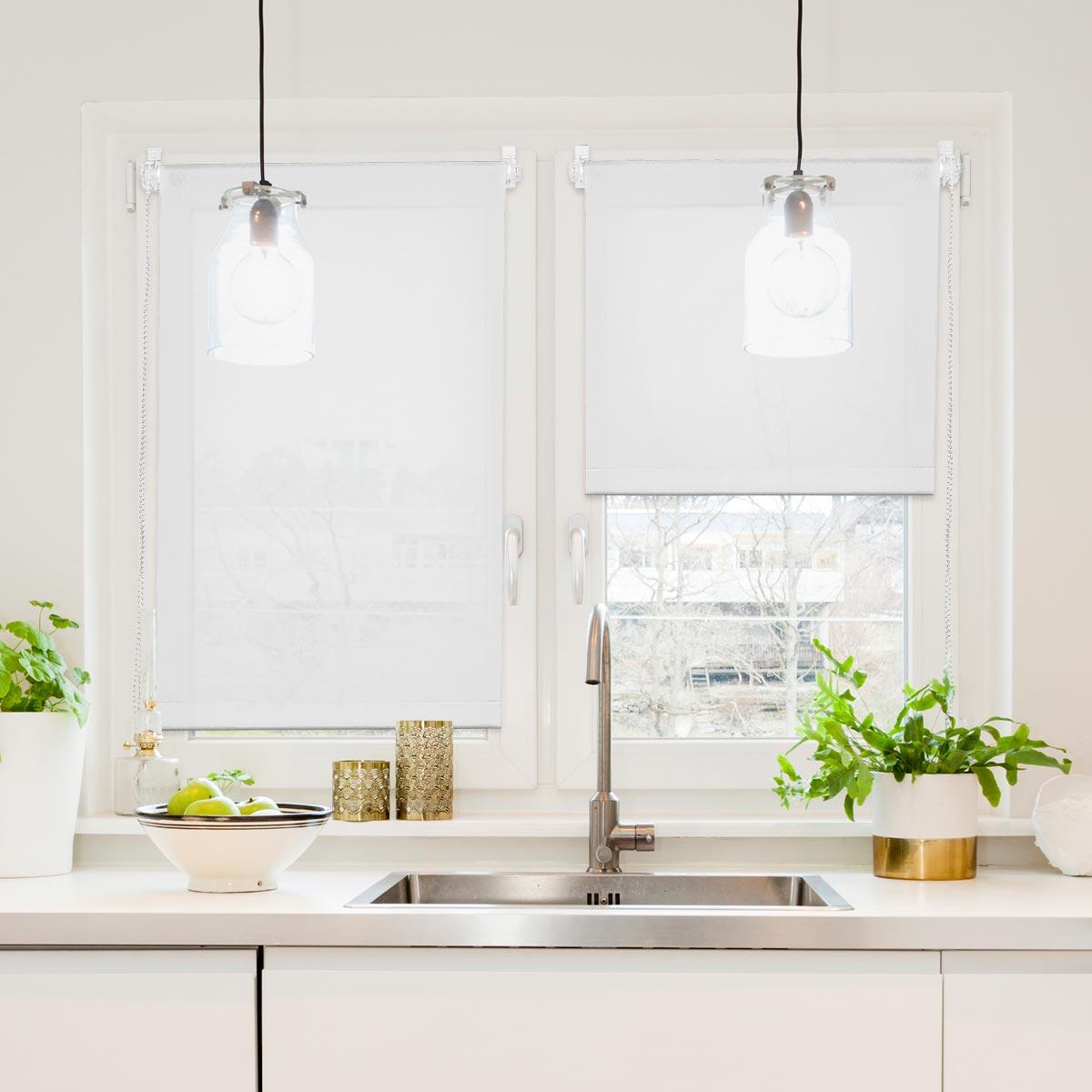 Luance Dnevna Rolo Roletna 45x90 cm Bela - dodatni pogled