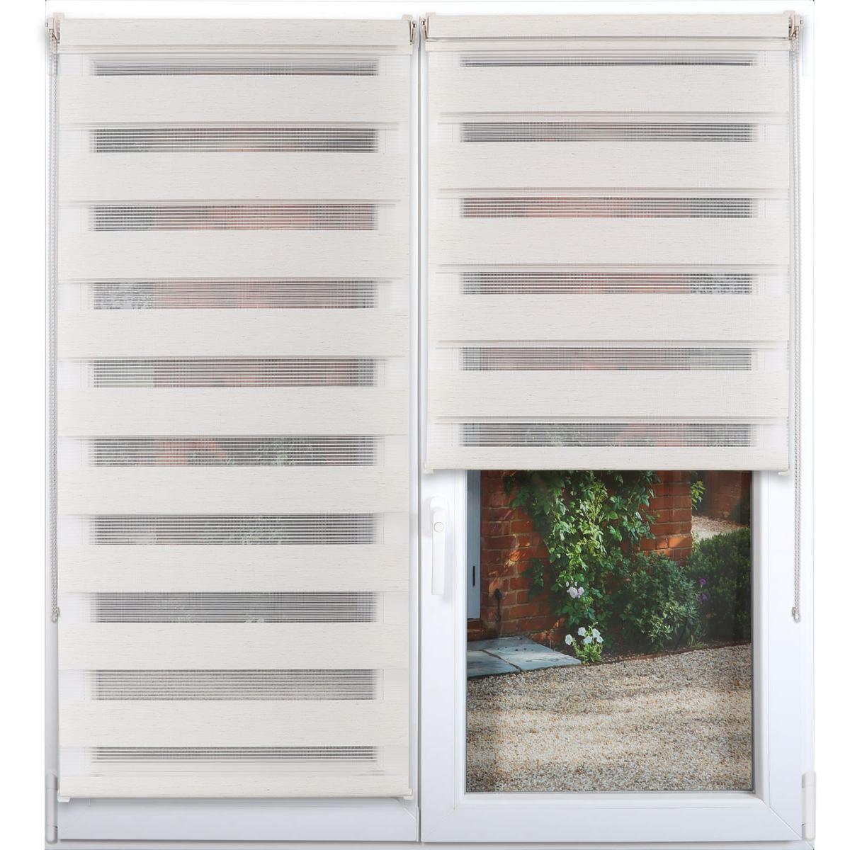 Luance Zebra Roletna 90x180 cm Bež - dodatni pogled