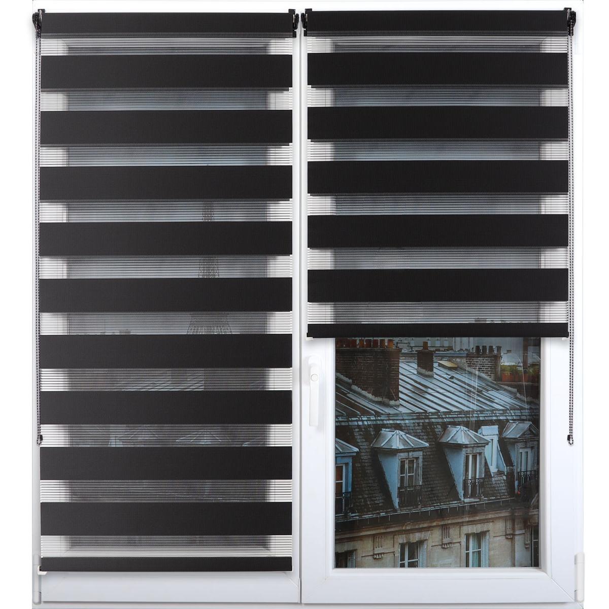 Luance Zebra Roletna 90x180 cm Crna - dodatni pogled