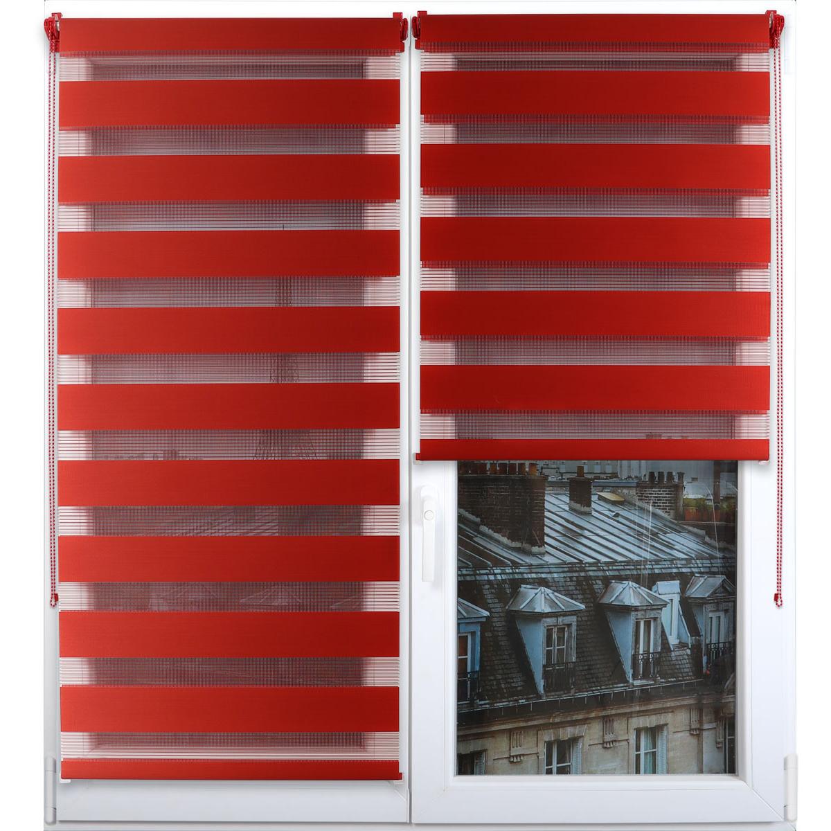 Luance Zebra Roletna 120x180 cm Čili Crvena - dodatni pogled