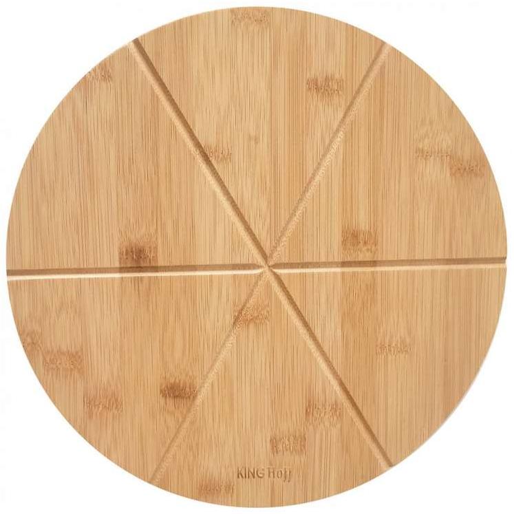 Kinghoff Daska za sečenje pizze Bambus 35cm 1565 - dodatni pogled