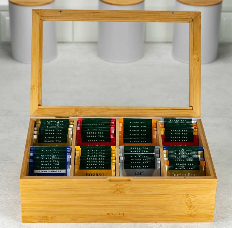 Kinghoff Kutija za čaj Bambus 1696 - dodatni pogled