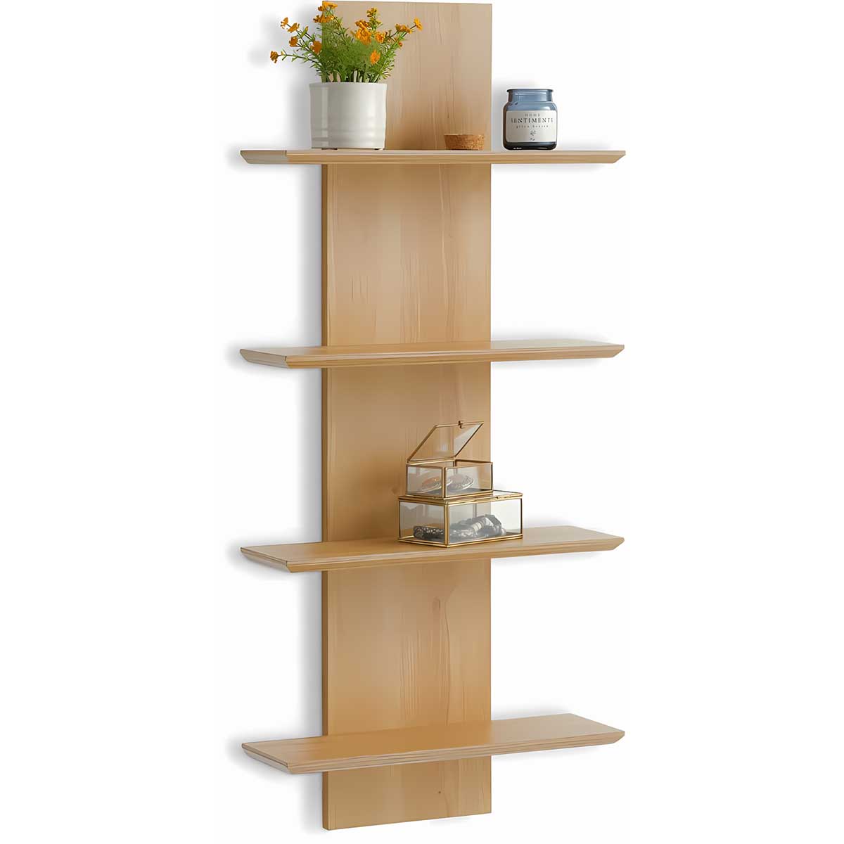 Zidna Polica 4 Nivoa - Ryz Breza, Čelik, ABS Plastika - dodatni pogled