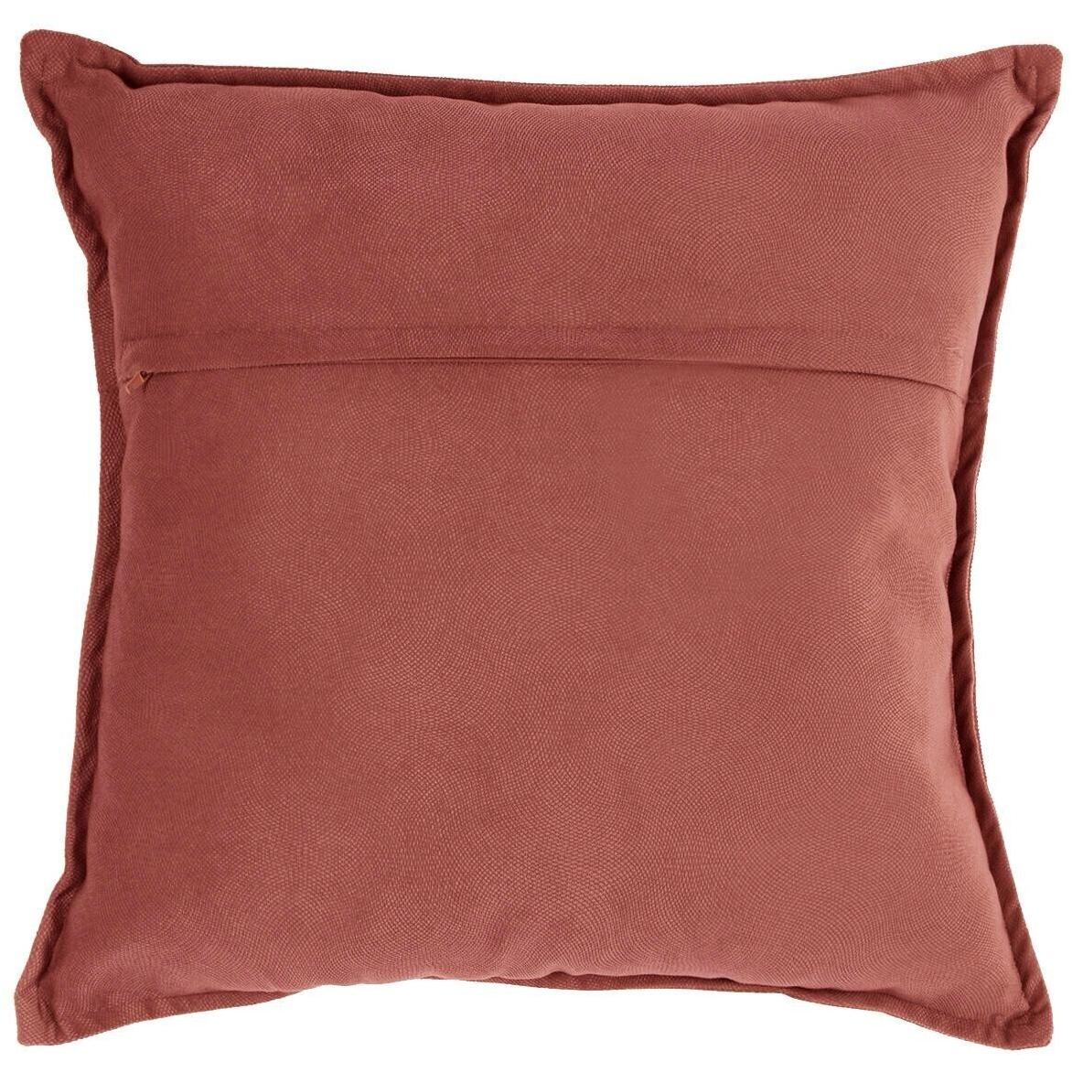 Atmosphera Dekorativni Jastuk Lilou 45x45 Cm Poliester Cigla - dodatni pogled