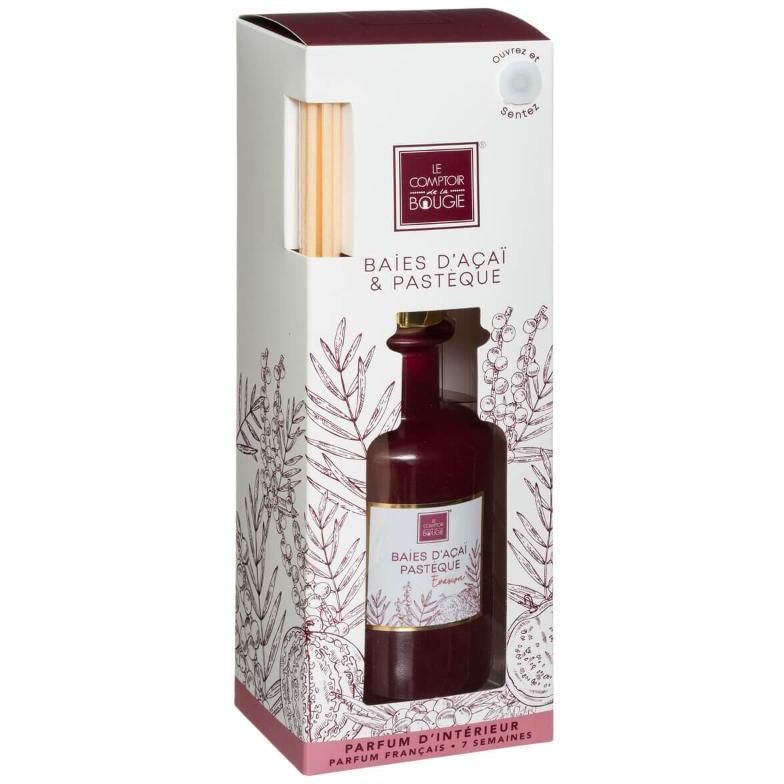 Atmosphera Mirišljavi Štapići 6,5x14cm Staklo/ulje/ratan Bordo - dodatni pogled