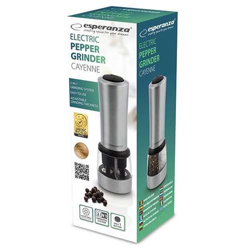 Esperanza EKP004 Električni Mlin Za So i Biber - dodatni pogled