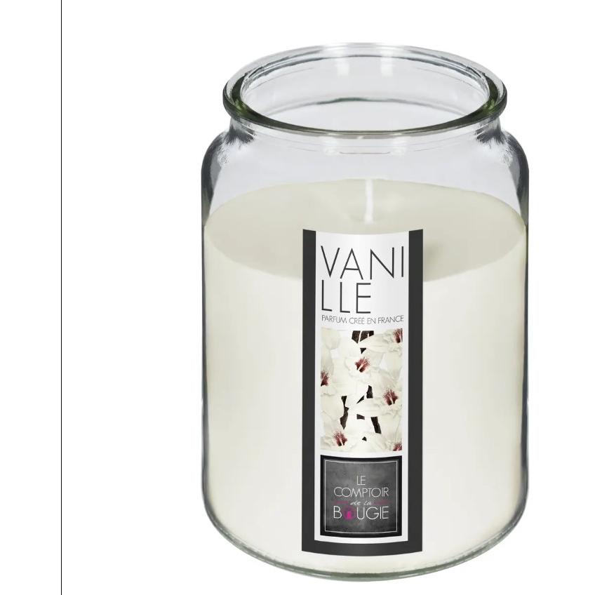 Atmosphera Sveca U Staklenoj Posudi Vanila 10x14,5cm Staklo/vosak Bela - dodatni pogled