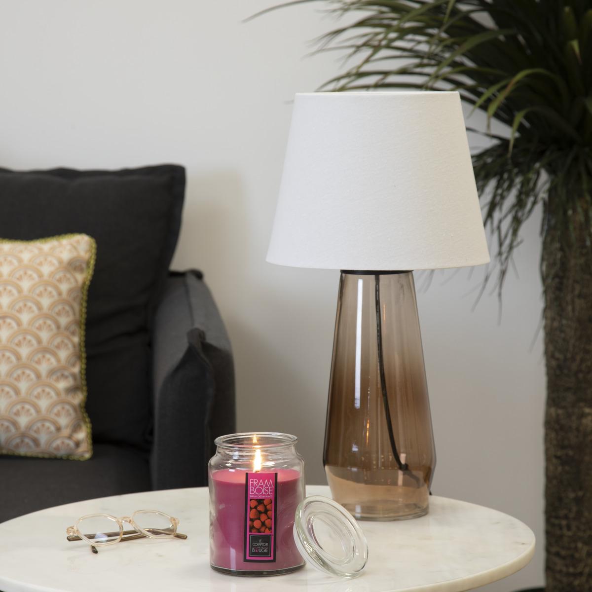 Atmosphera Sveca U Staklenoj Posudi Malina 10x14,5cm Staklo/vosak Roza - dodatni pogled