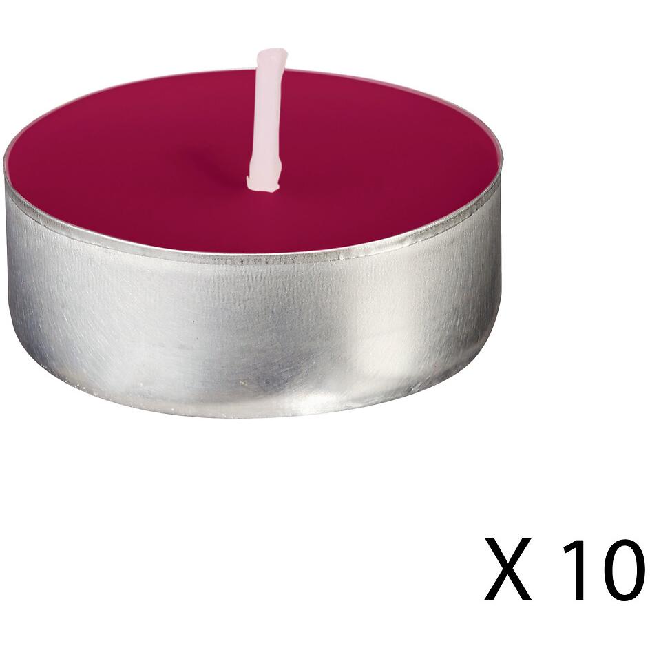 Atmosphera Set Sveca 3,7x1,3cm Vosak Roza - dodatni pogled