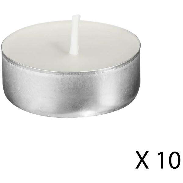 Atmosphera Set Sveca 30kom, Dim 3,7x1,3cm Vosak Bez Jasmin - dodatni pogled