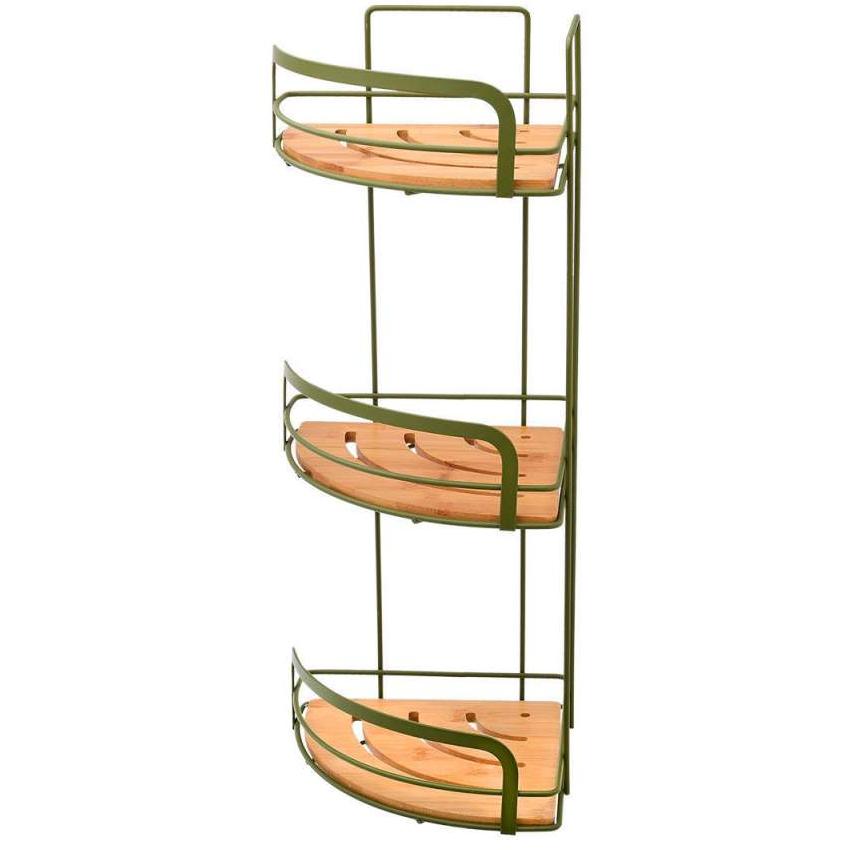 Ugaona polica za kupatilo 3 Nivoa Estia 14865 - dodatni pogled