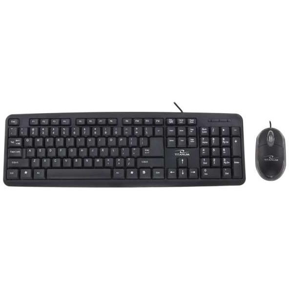 Set Optički USB Miš i tastatura Titanum TK106 - dodatni pogled