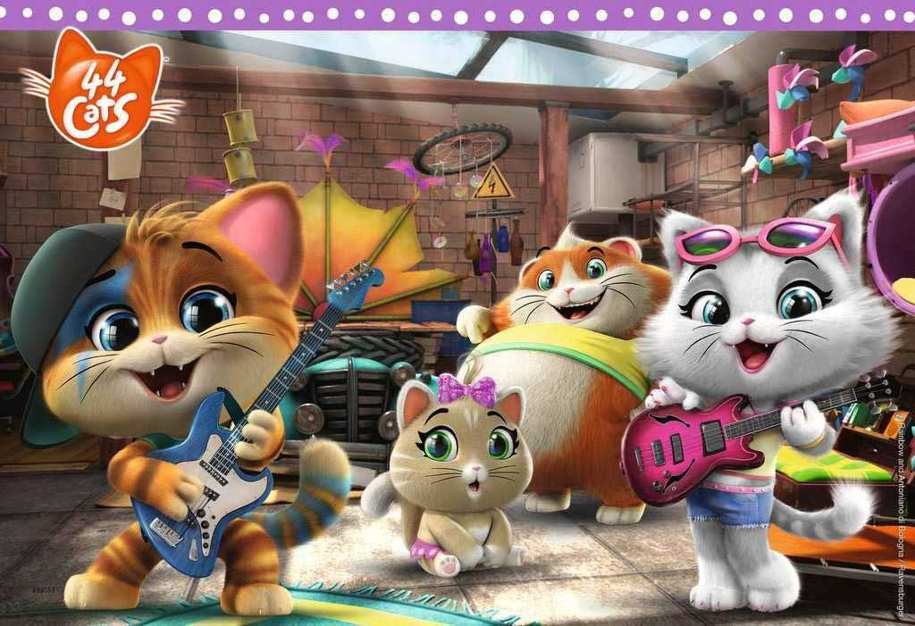 44 Cats Puzzle slagalica 2x24 dela Ravensburger 05012 - dodatni pogled