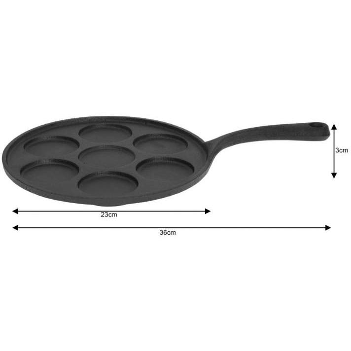 Kinghoff Tiganj za mini palačinke 23cm KH1263 - dodatni pogled