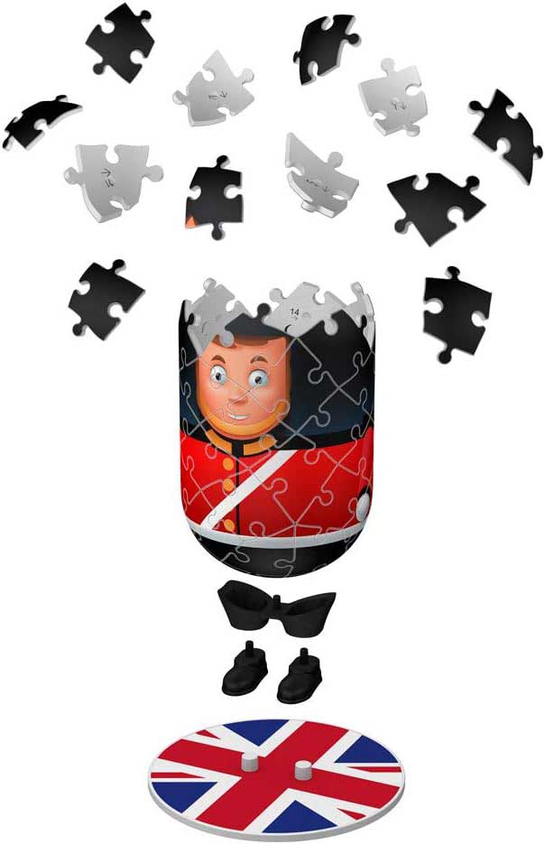 Londonska kraljevska garda 3D Puzzle 54 dela Ravensburger 11252 - dodatni pogled