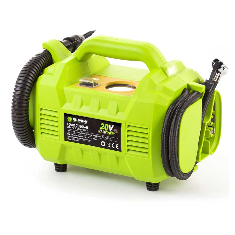FIELDMANN FDAK 70205-0 Akumulatorski kompresor (bez baterije i punjača) - dodatni pogled