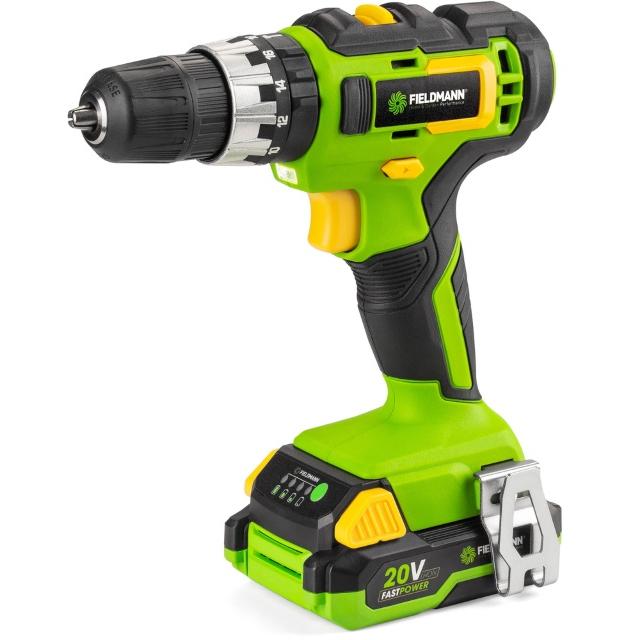 Fieldmann FDUV 70115-A akumulatorska bušilica 20V sa baterijom i punjačem - dodatni pogled