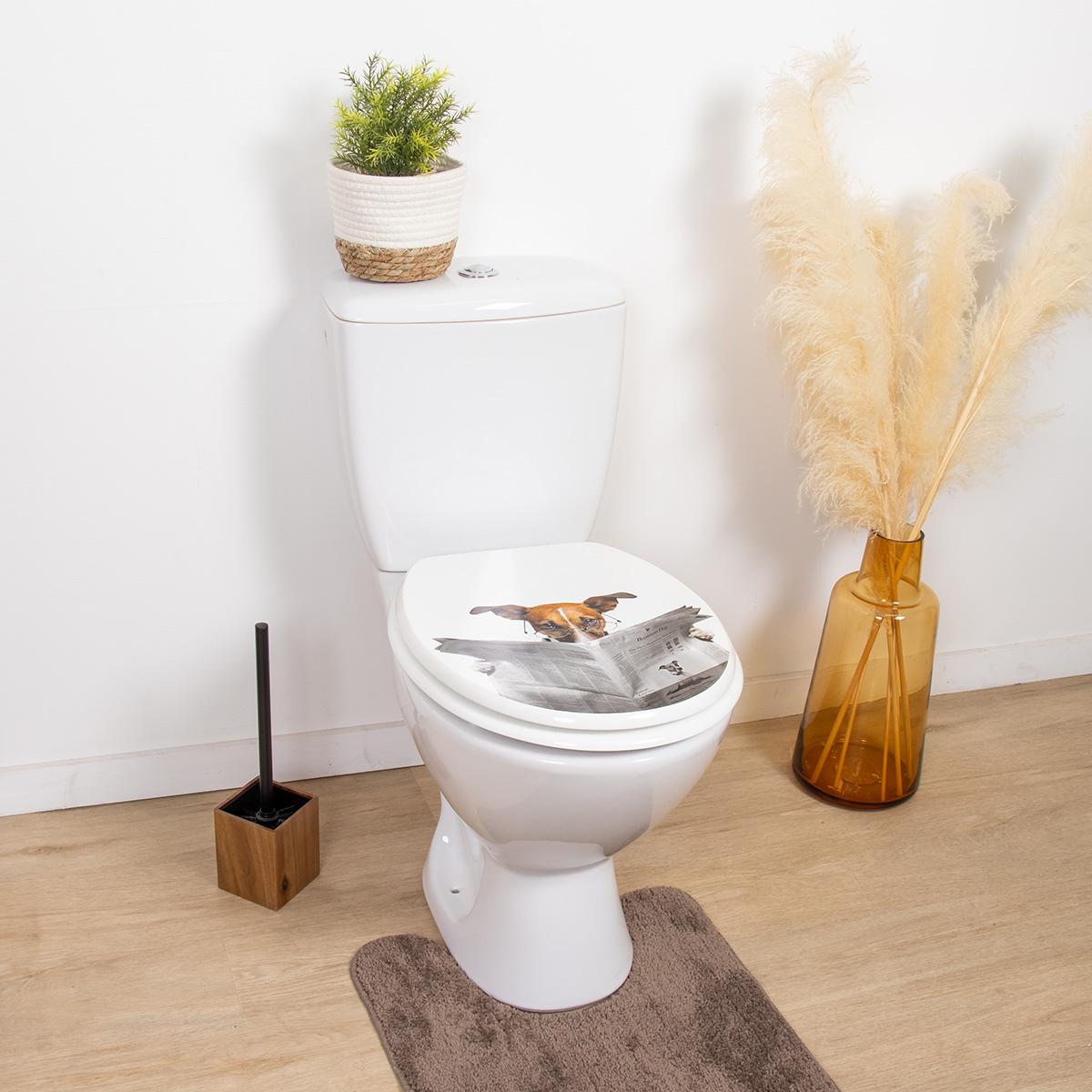 Tendance Wc Daska Mdf Sa Metalnim Okovima 37,5x46cm Mdf Karamel - dodatni pogled