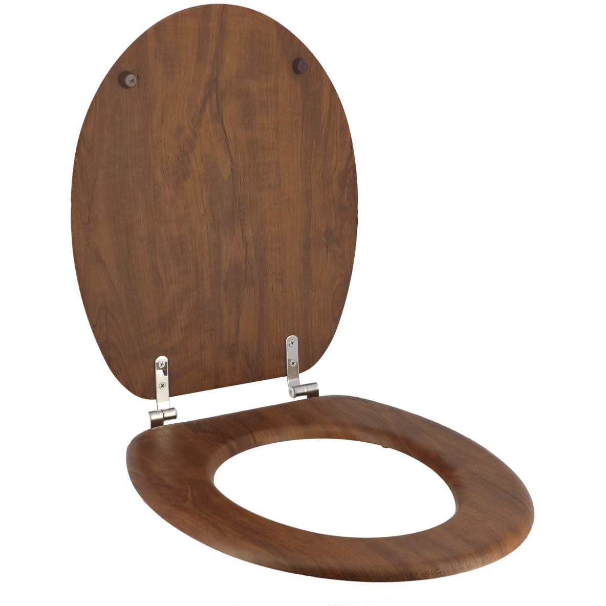 Tendance Wc Daska Sa Plasticnim Okovima 50x37.5x5.5cm Acacia Rustic Style - dodatni pogled