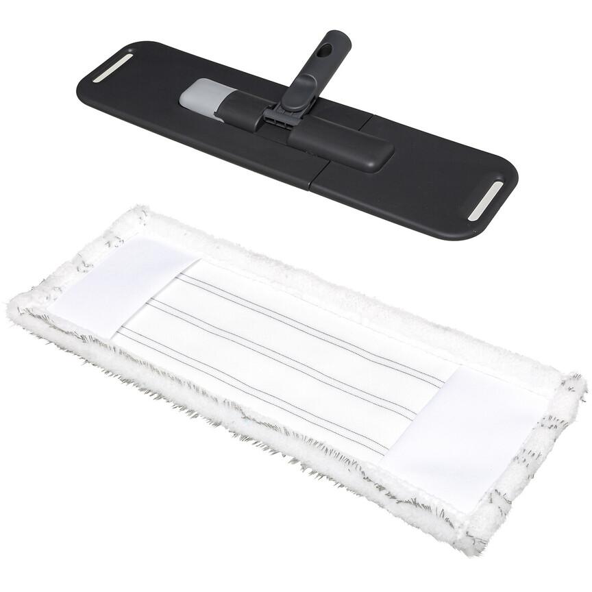 Five Mop Mikrofiber Click 18x14x46cm Pp Poliester Siva - dodatni pogled